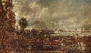 John Constable Blick auf die Waterloo-Brucke von Whitehall Stairs, 18. Juni 1817 painting